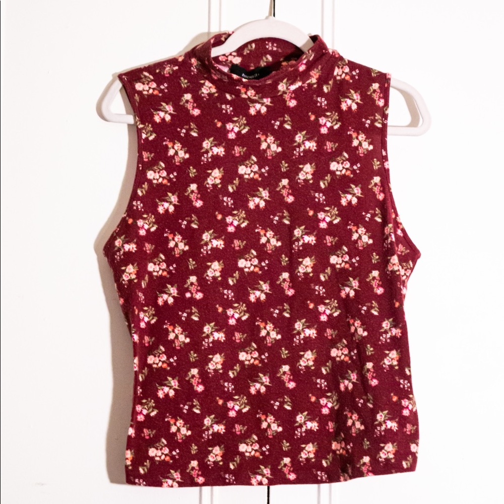 Floral Sweater Shirt